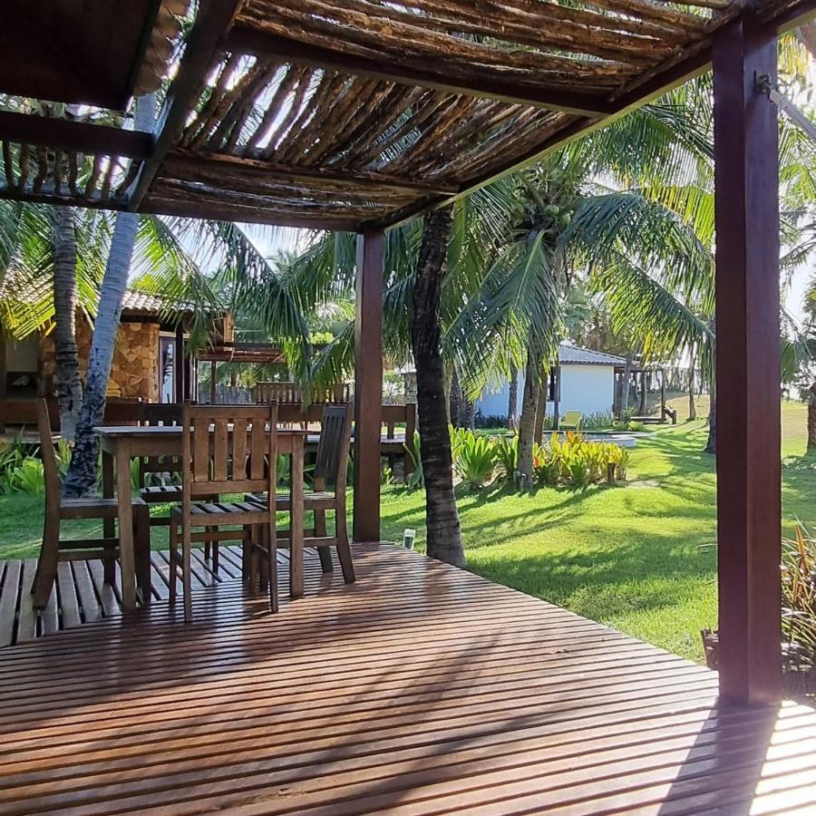 CASA DELLA, Bangalô Coqueiro, 40 m2, Vista Mar Luis Correia Exterior foto