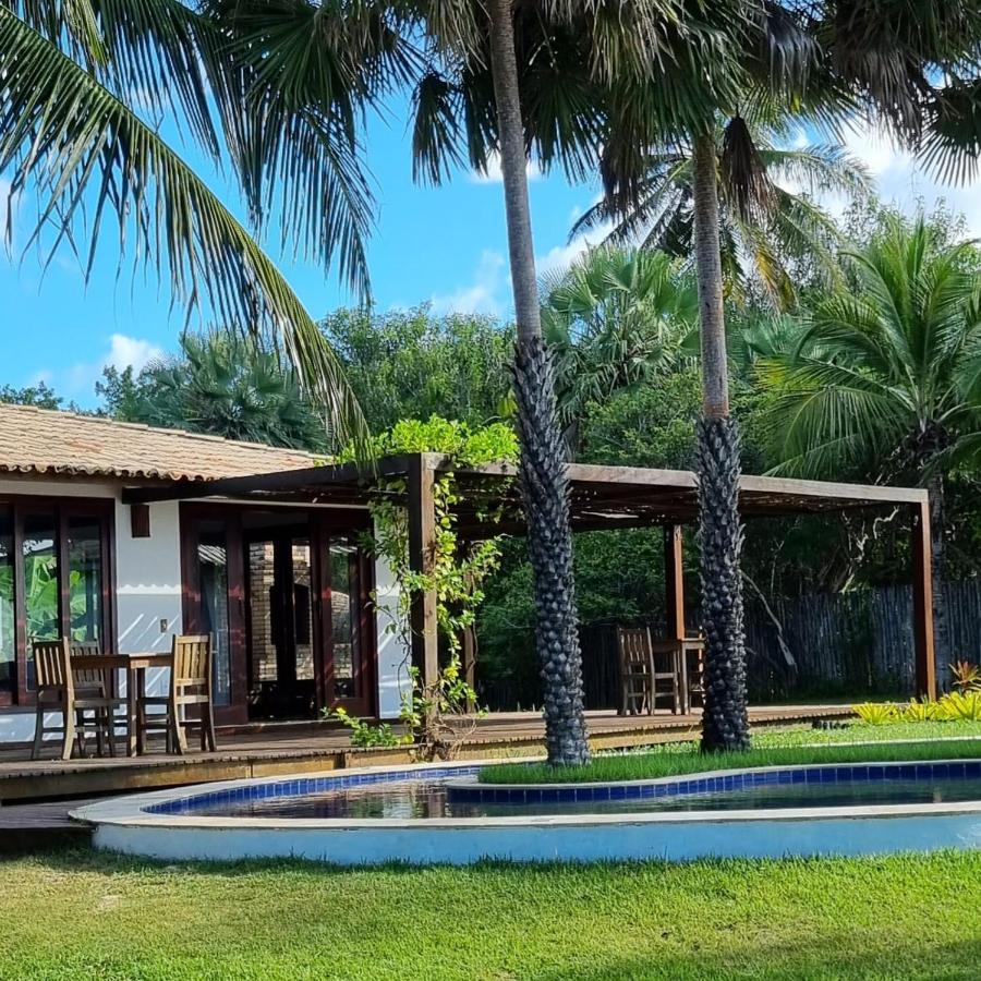 CASA DELLA, Bangalô Coqueiro, 40 m2, Vista Mar Luis Correia Exterior foto